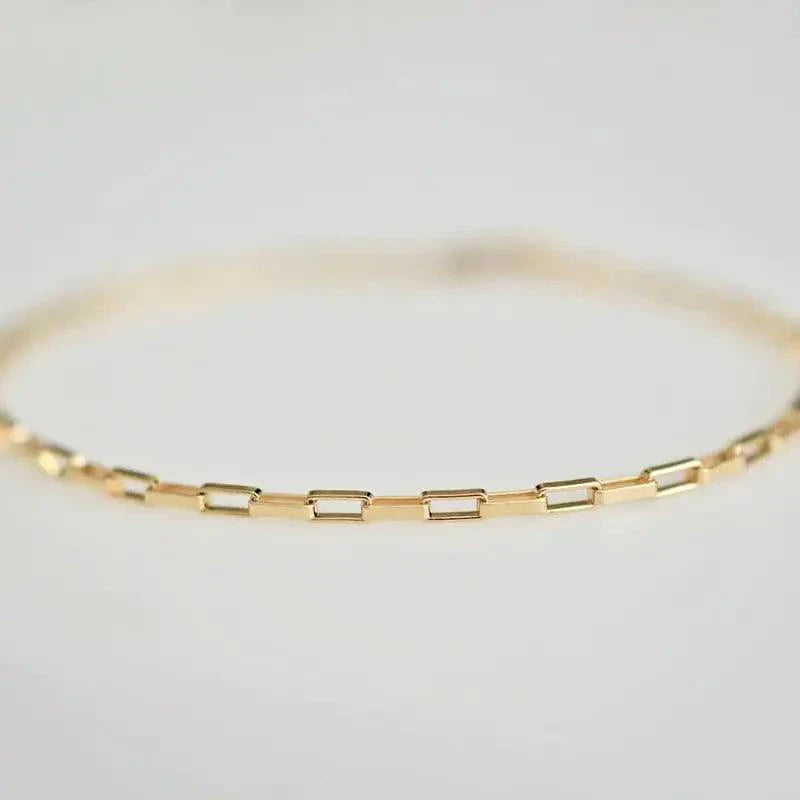 Handcrafted Luxury Gold Chain Bracelet