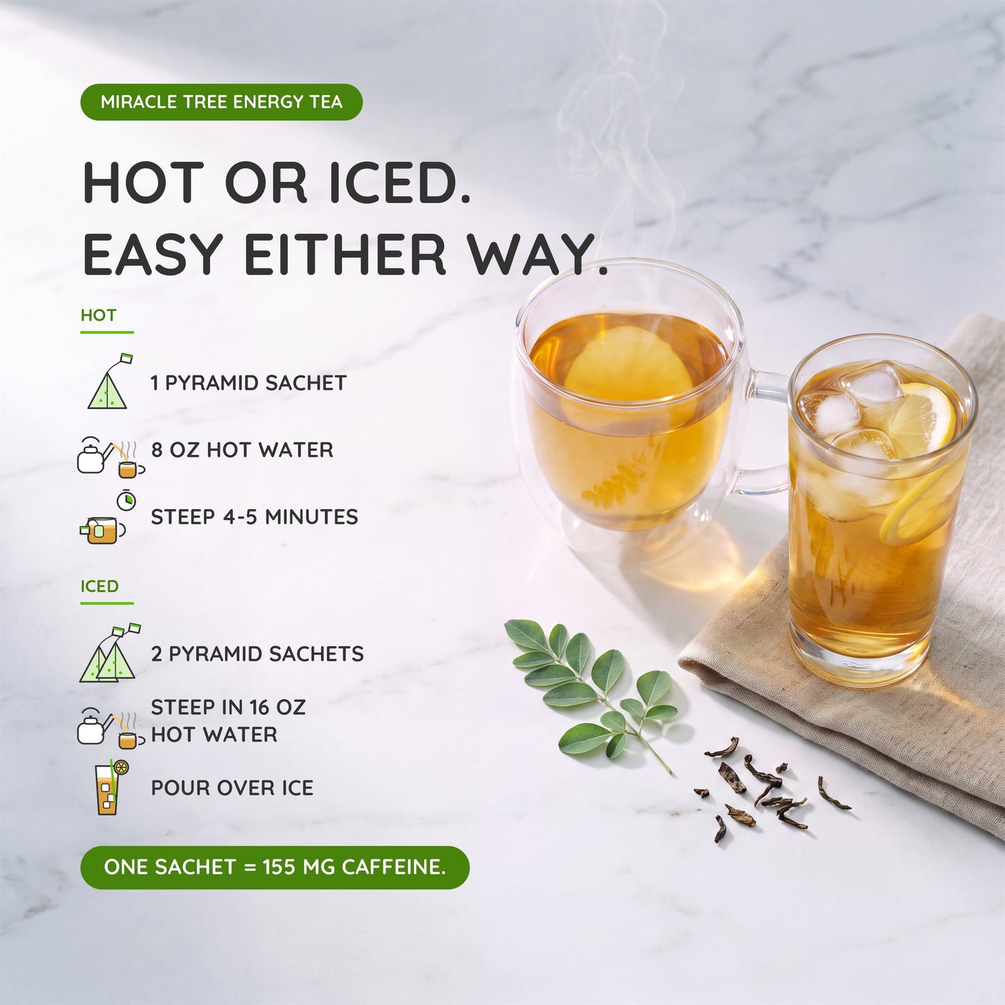Moringa Energy Tea - Chai Blend