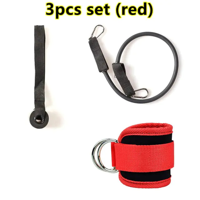 Correas de Tobillo Ajustables para Levantamiento de Pesas
