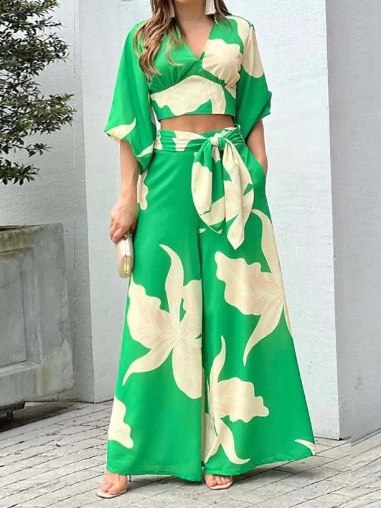 Vestido Elegante de Verano para Mujeres con Botones y Mangas Cortas Fruncidas