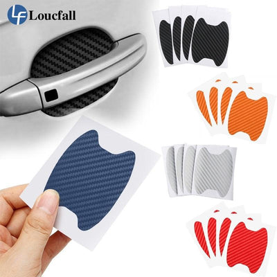 4Pcs Car Door Handle Scratch Protection Film Set