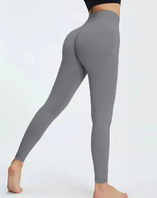 Pantalones de Fitness de Cintura Alta que Levantan las Caderas