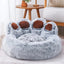 Cama Casa en Forma de Pata de Oso para Mascotas