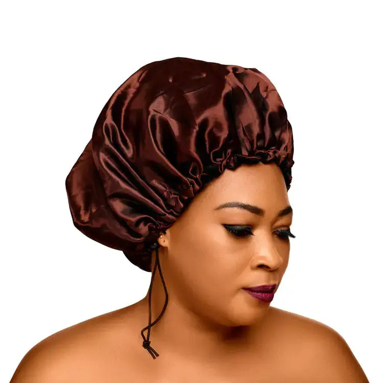 Silk Satin Sleep Cap for Hair Protection