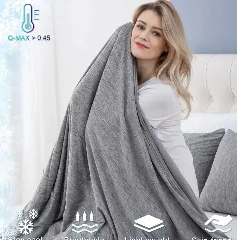Couverture Rafraîchissante Premium pour un Sommeil Confortable