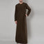 Kurta Robe Islamique à Manches Longues pour Hommes