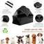Poussette pour chien 2 en 1 pliable avec transporteur amovible