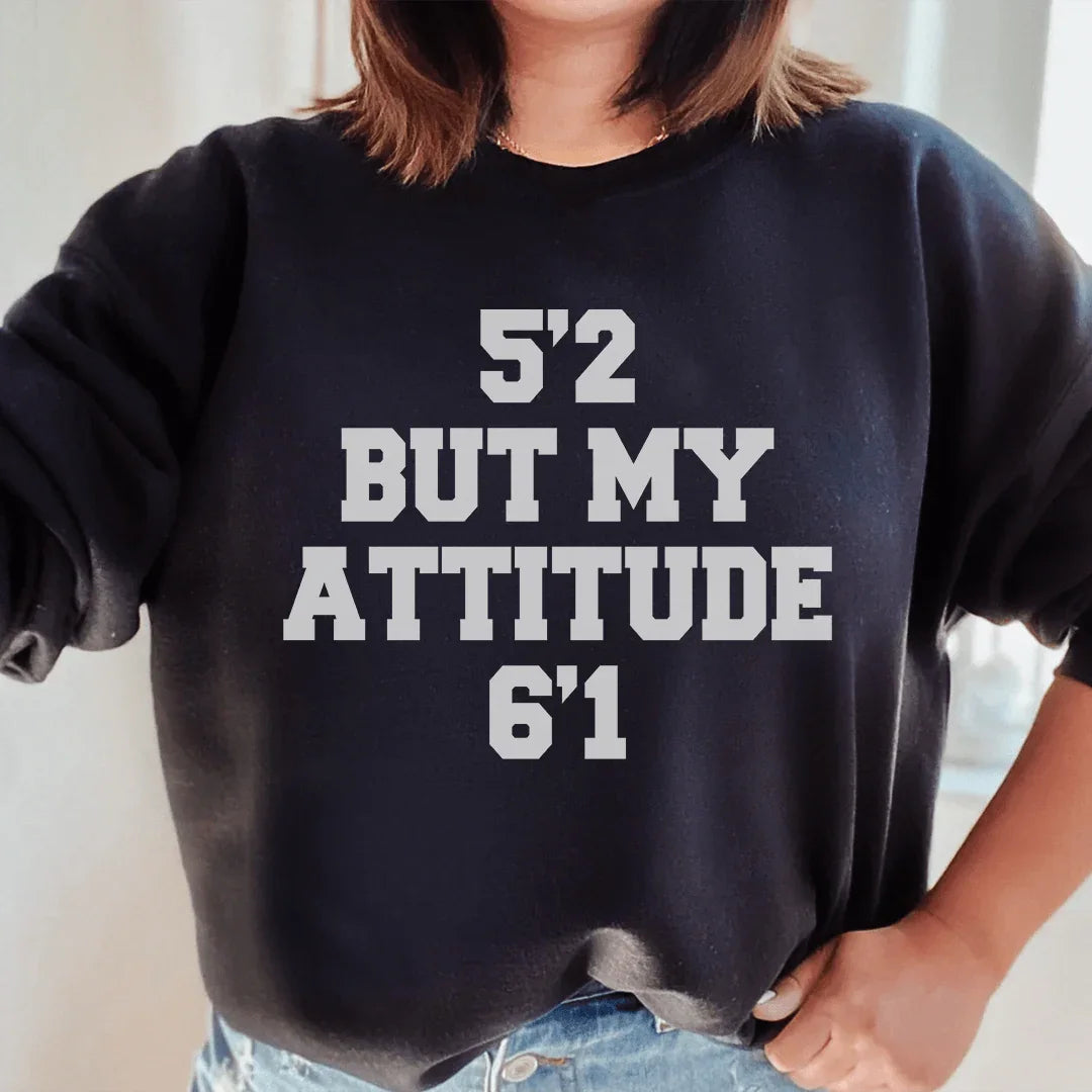 Sudadera de 1,57 m pero con actitud de 1,85 m