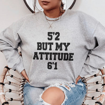 Sudadera de 1,57 m pero con actitud de 1,85 m
