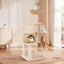 Árbol para gatos de 5 capas con postes de rascado de sisal - Beige