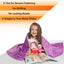 Hazli Kids Weighted Blanket 5 lb Soft Blue Minky 36" x 48" - Korvel
