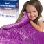 Hazli Kids Weighted Blanket 5 lb Soft Blue Minky 36" x 48" - Korvel