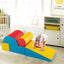 Conjunto de Actividades para Escalar y Gatear para Niños de 5 Piezas - Rojo