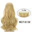 5 Clip In Hair Extensions - Heat Resistant Wavy Synthetic Hairpieces