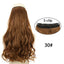 5 Clip In Hair Extensions - Heat Resistant Wavy Synthetic Hairpieces