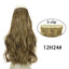 5 Clip In Hair Extensions - Heat Resistant Wavy Synthetic Hairpieces
