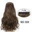 5 Clip In Hair Extensions - Heat Resistant Wavy Synthetic Hairpieces