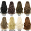 5 Clip In Hair Extensions - Heat Resistant Wavy Synthetic Hairpieces