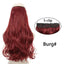 5 Clip In Hair Extensions - Heat Resistant Wavy Synthetic Hairpieces