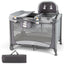 5-in-1 Portable Baby Playard with Cradle and Storage - Gray