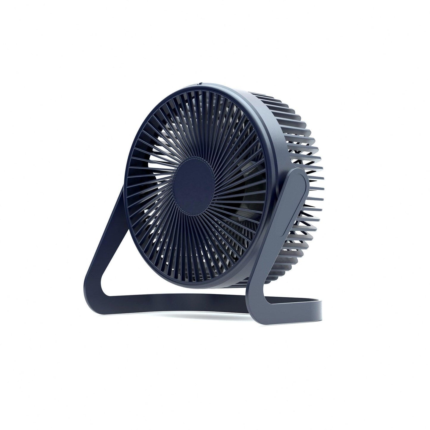Ventilateur de bureau USB de 5 pouces - Mini ventilateur électrique rotatif à 360°
