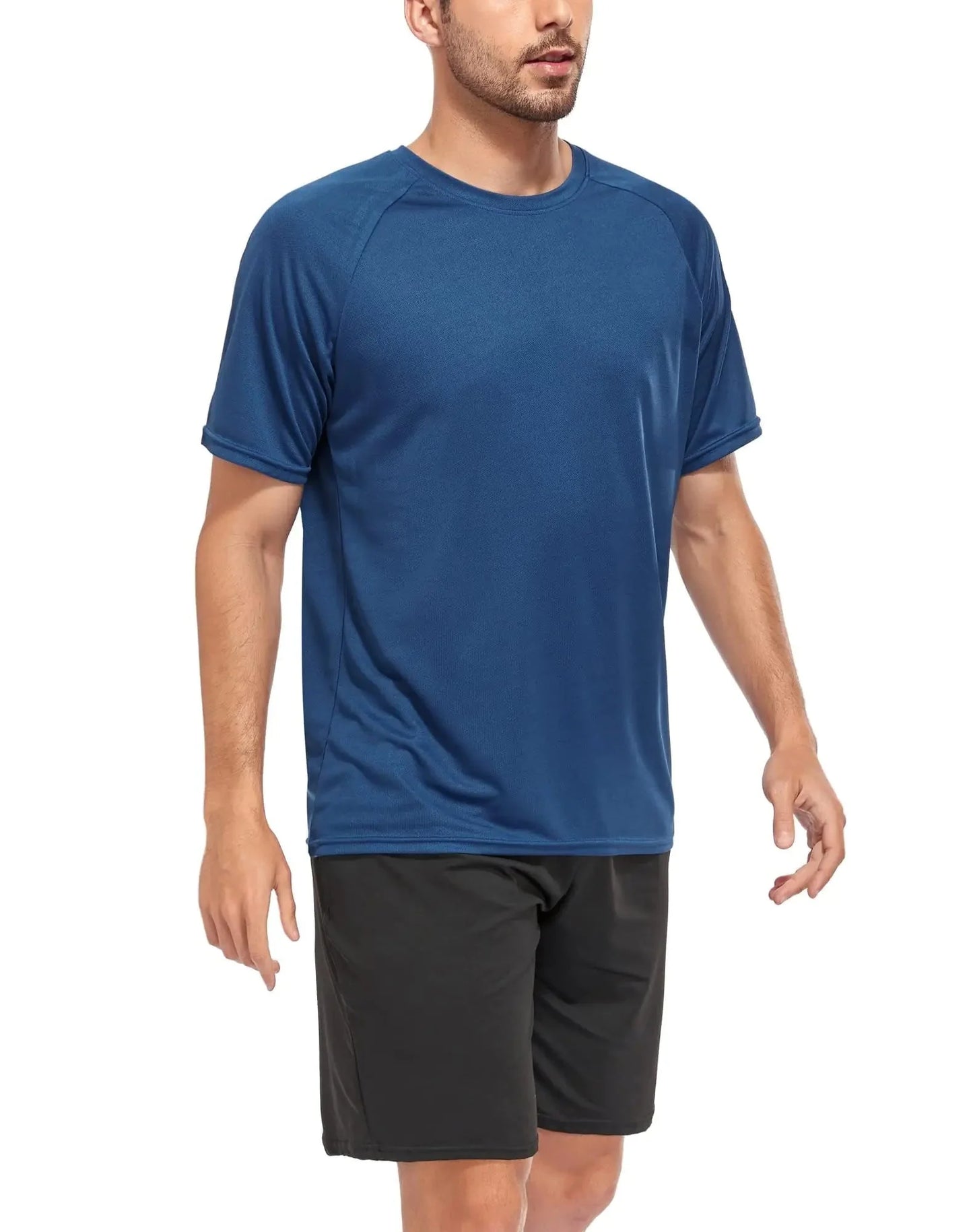 5 Pack Men's Quick Dry Mesh Workout T-Shirts
