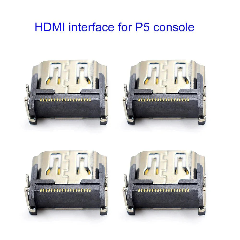 Paquete de 5 conectores de puerto HDMI OEM para Sony PlayStation 5 PS5