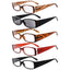Paquete de 5 Gafas Rectangulares Estilosas R040-A