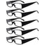 Paquete de 5 Gafas Rectangulares Estilosas R040-A