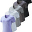 5 Pack Women's Dry Fit Workout Shirts - Short Sleeve Athletic Tees