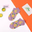 5 Pairs Fun Animal & Food Pattern Ankle Socks for All Seasons