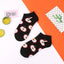 5 Pairs Fun Animal & Food Pattern Ankle Socks for All Seasons