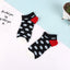 5 Pairs Fun Animal & Food Pattern Ankle Socks for All Seasons
