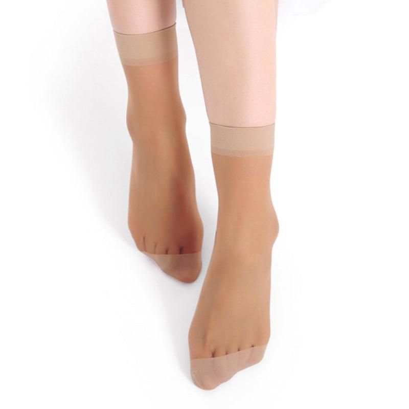 Ensemble de 5 Paires de Chaussettes Ankle en Velours pour Femmes