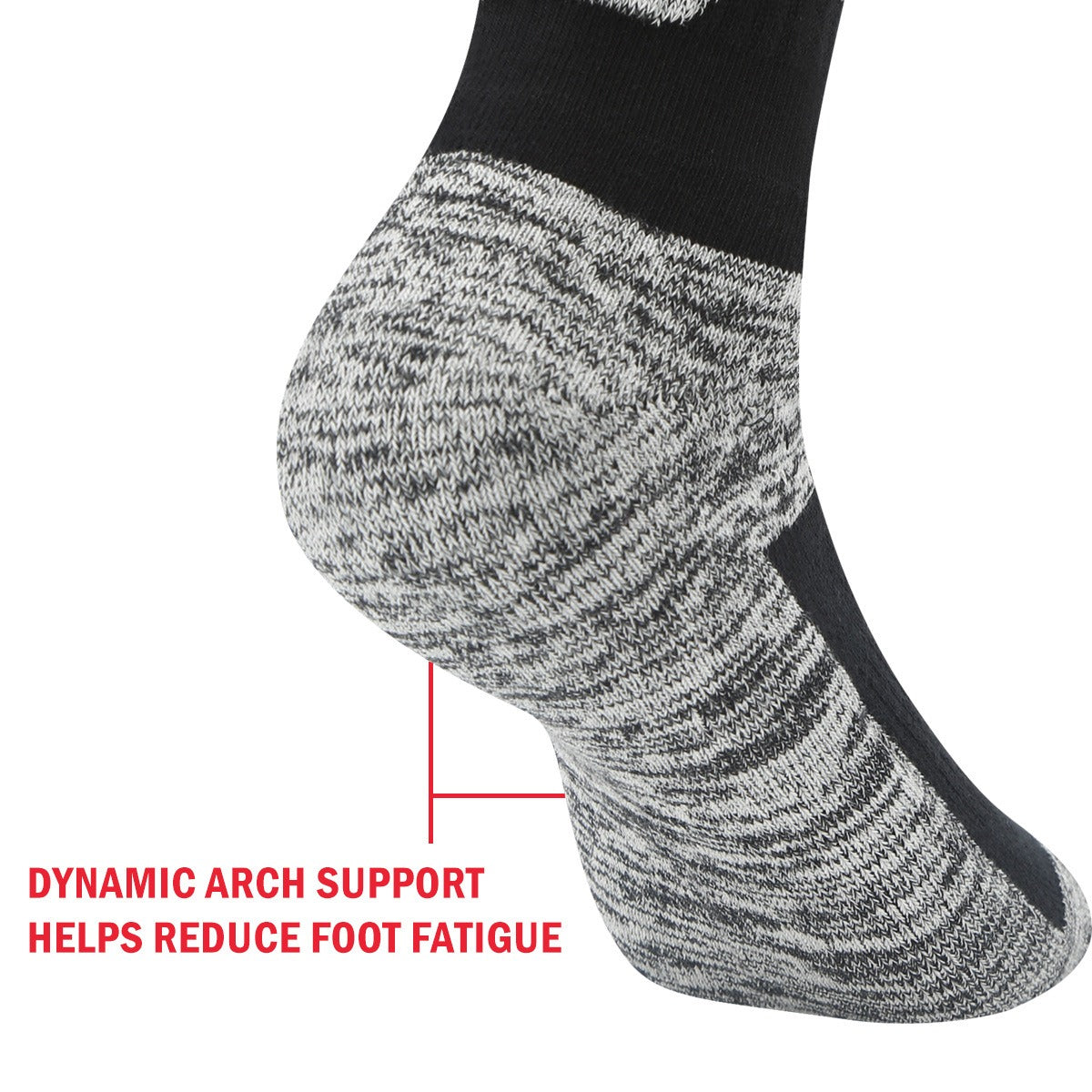 5 Pairs of Men's Comfortable Breathable Cotton Athletic Socks