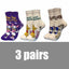 5 Pairs Cute Cartoon Animal Ankle Socks for Women