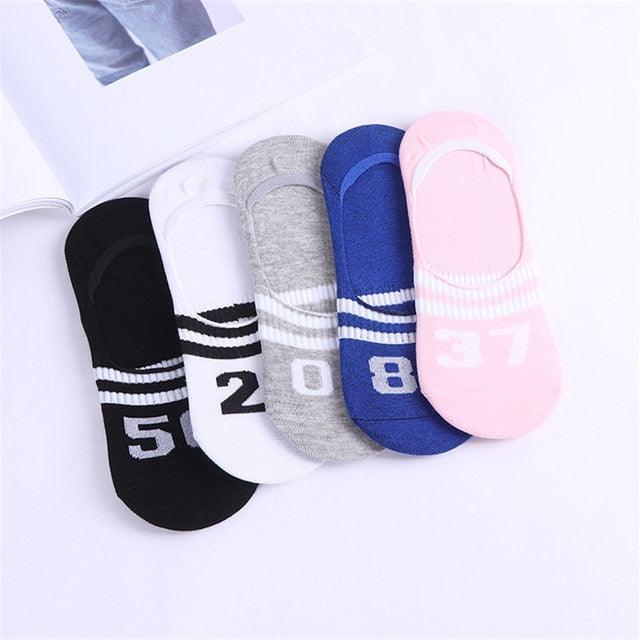 Ensemble de 5 Paires de Chaussettes Animaux Harajuku pour Femmes