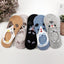 Ensemble de 5 Paires de Chaussettes Animaux Harajuku pour Femmes