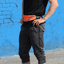 Water-Resistant Sport Waist Pack with Reflective Strip
