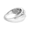 Men's .925 Sterling Silver 1/2 Cttw Diamond Channel Set Band Ring - Size 10