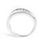 Men's .925 Sterling Silver 1/2 Cttw Diamond Band Ring - Size 10