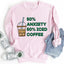 Sudadera 50% Ansiedad 50% Café Helado