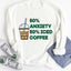 Sudadera 50% Ansiedad 50% Café Helado