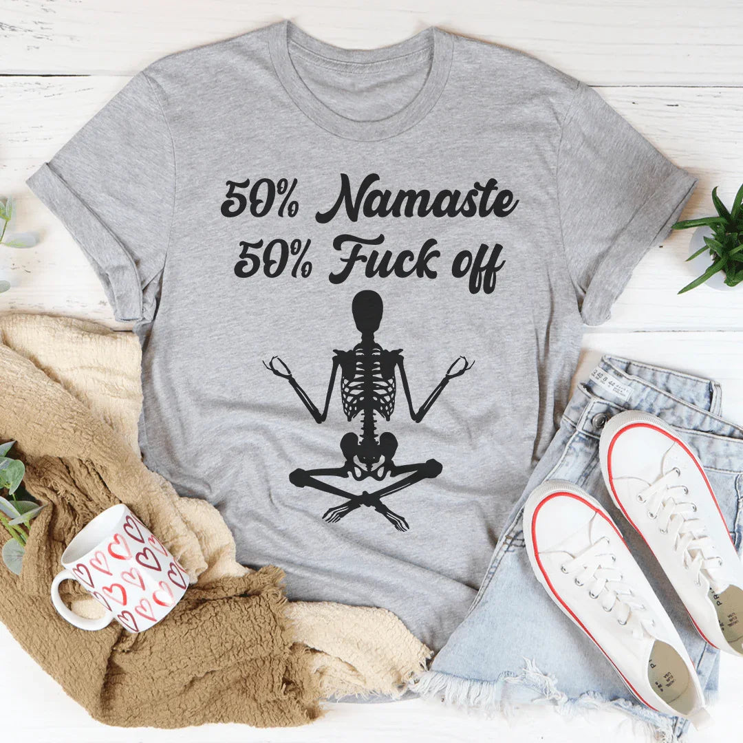 T-shirt Namaste 50% - T-shirt de confort premium