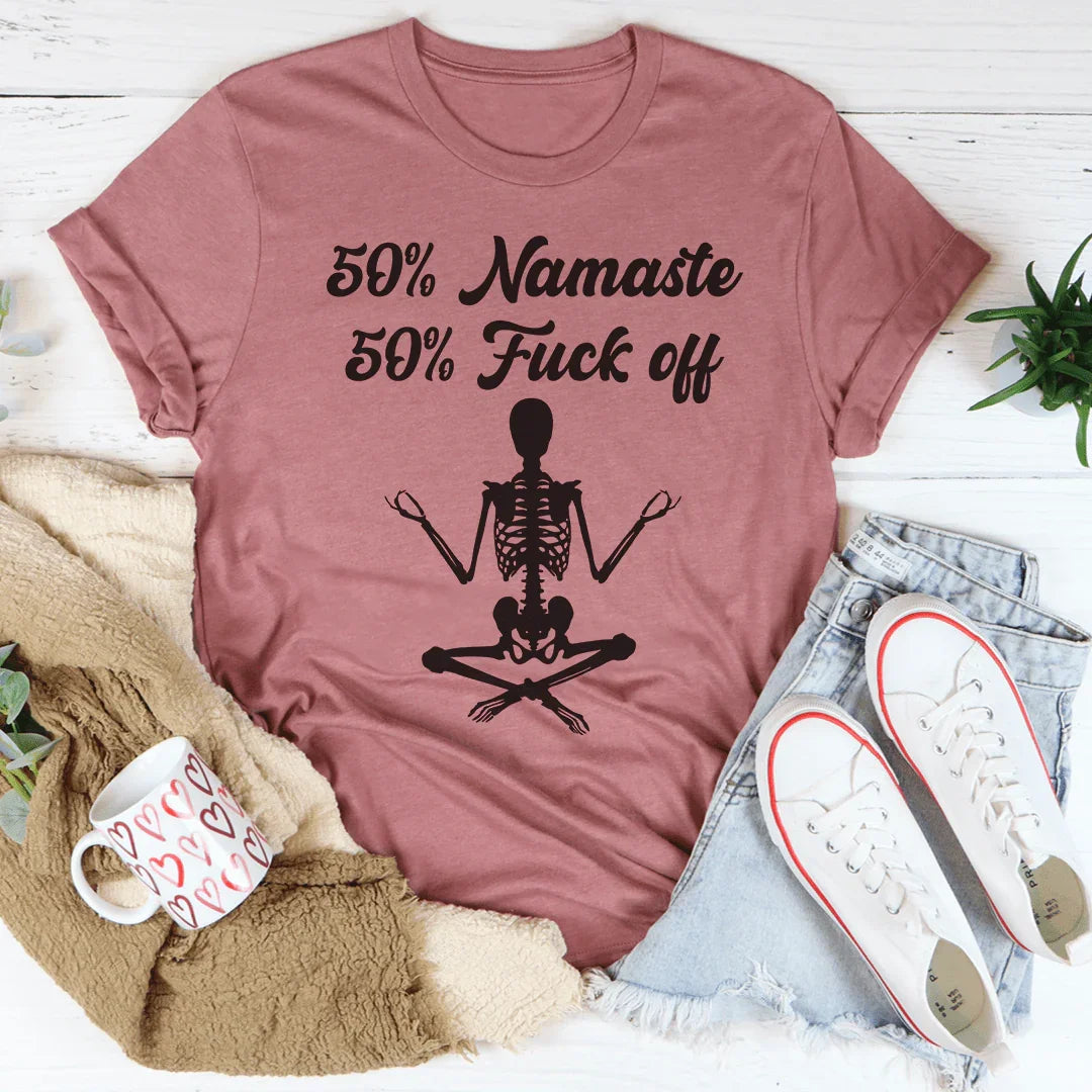 T-shirt Namaste 50% - T-shirt de confort premium