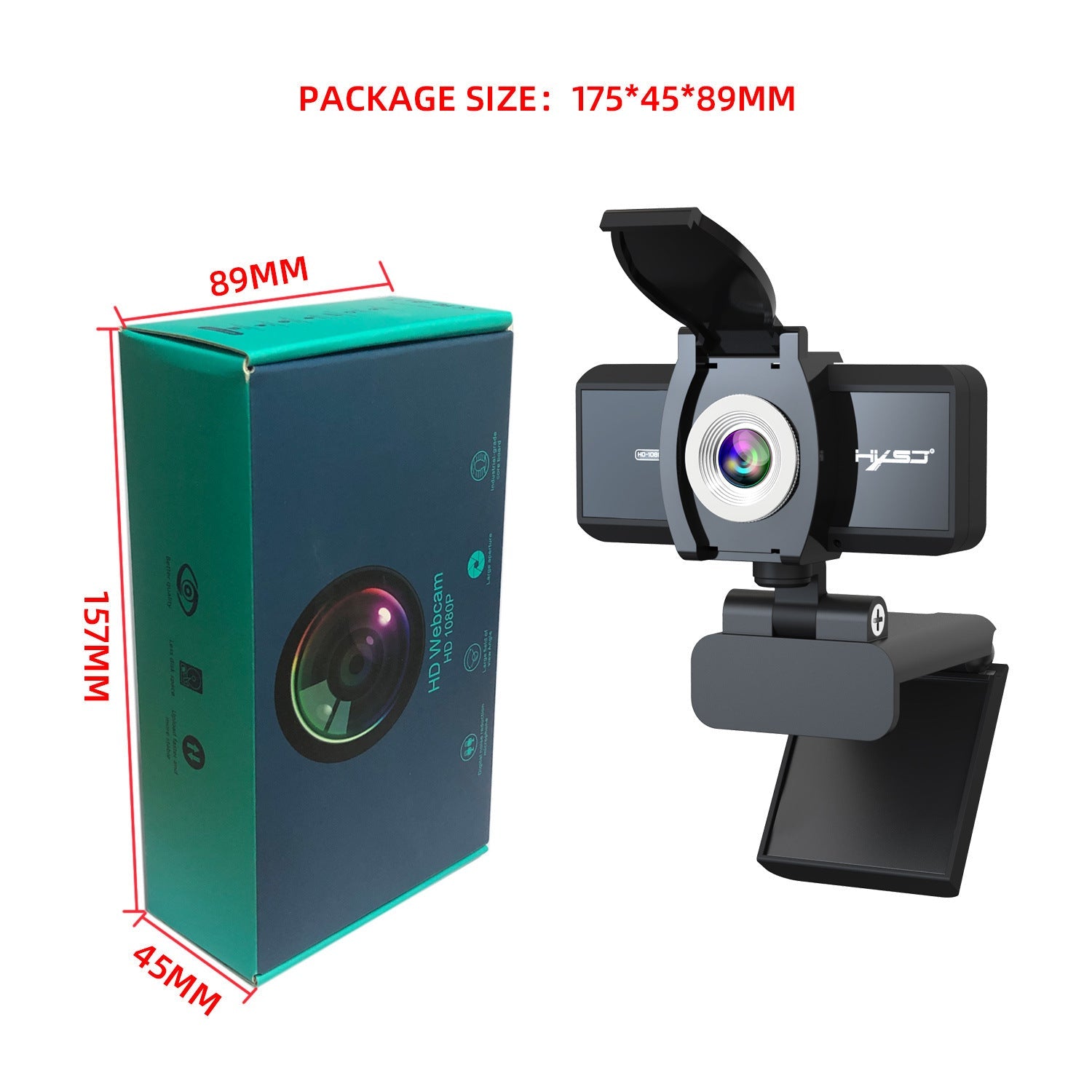 Computer video computer camera with 5 million autofocus and support for 720P1080P video - Korvel