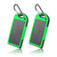 5000mAh Solar Power Bank Charger (2-Pack)