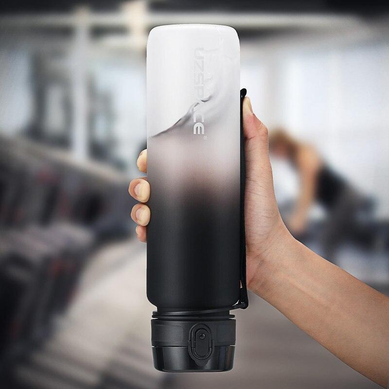 500/1000ml BPA Free Sport Water Bottle with Time Marker