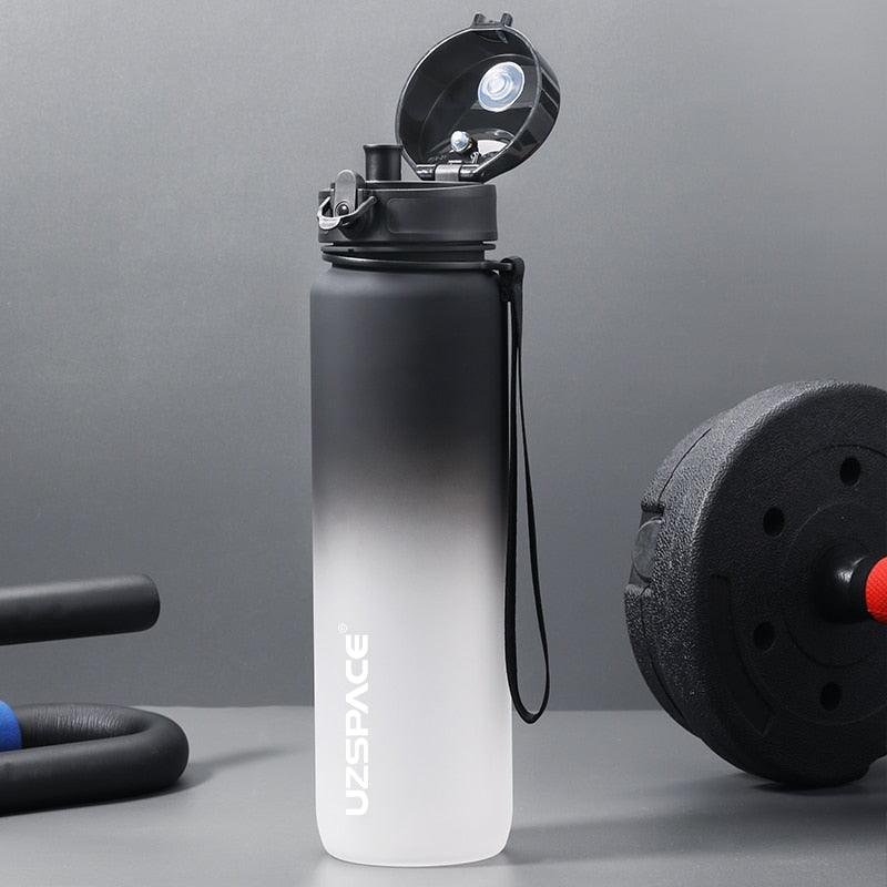 500/1000ml BPA Free Sport Water Bottle with Time Marker