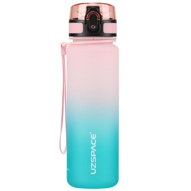 500/1000ml BPA Free Sport Water Bottle with Time Marker